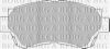 TOYOT 0449106100 Brake Pad Set, disc brake